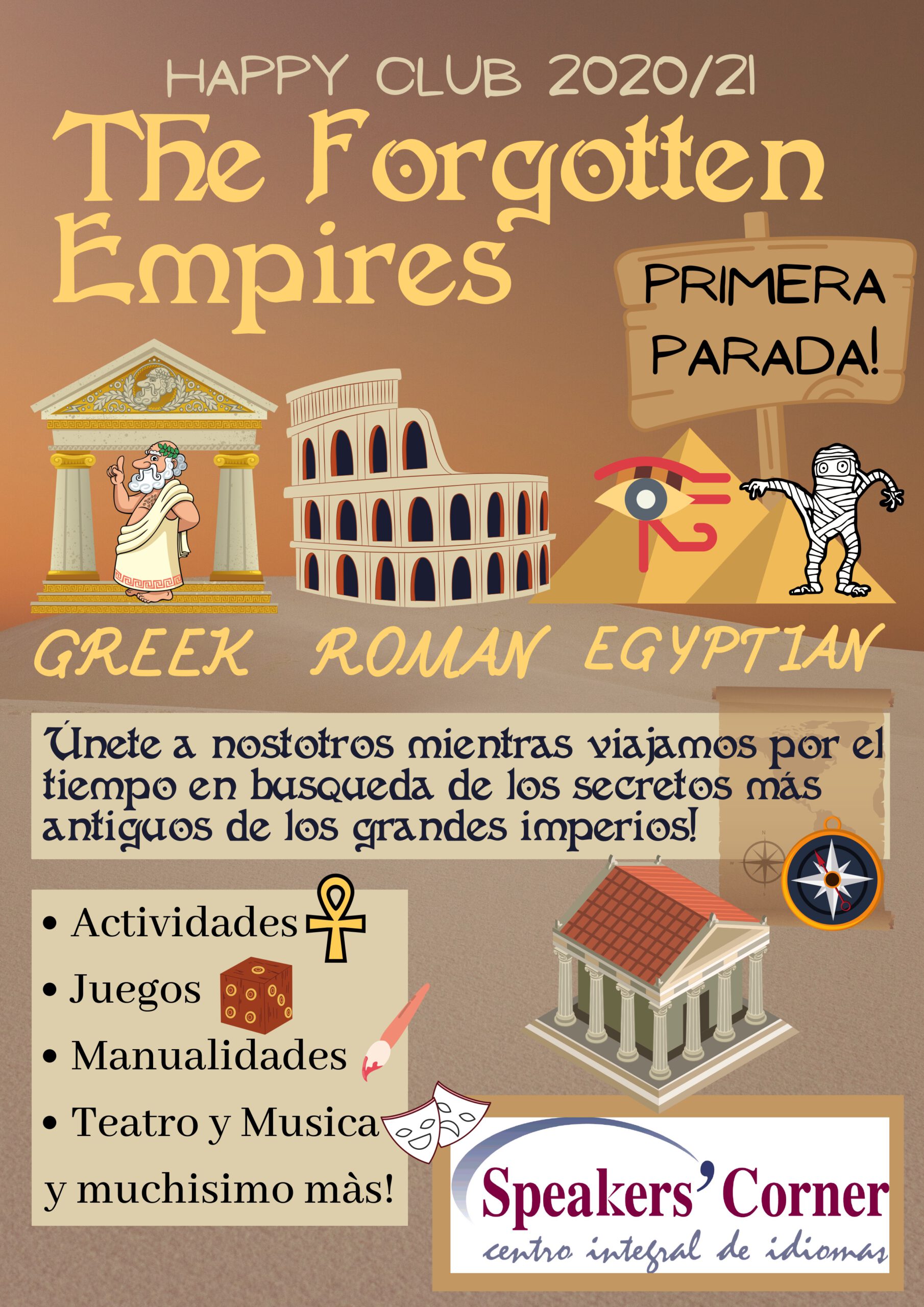 Bienvenidos Happy Clubbers Speakers' Corner